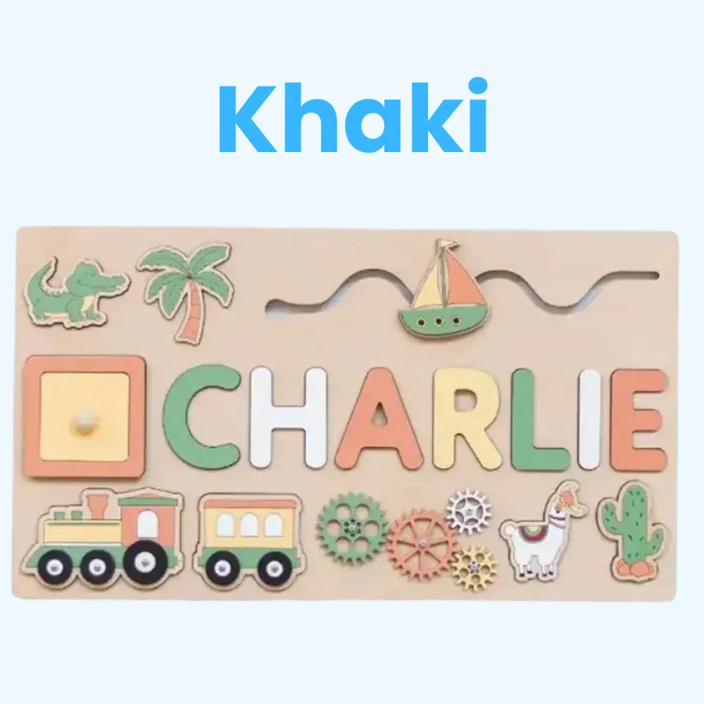 Puzzle Prénom Personnalisé en Bois
