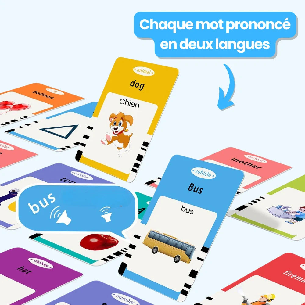 DinoWords™ - Cartes interactives d'apprentissage