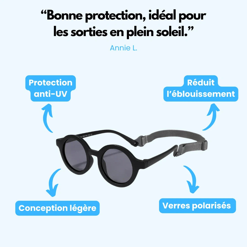 Lunettes de Soleil Bébé - 0-36 Mois