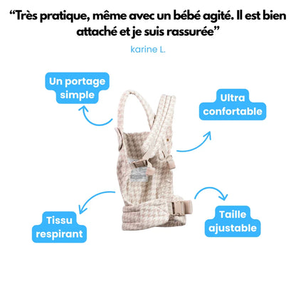 Porte bébé confortable
