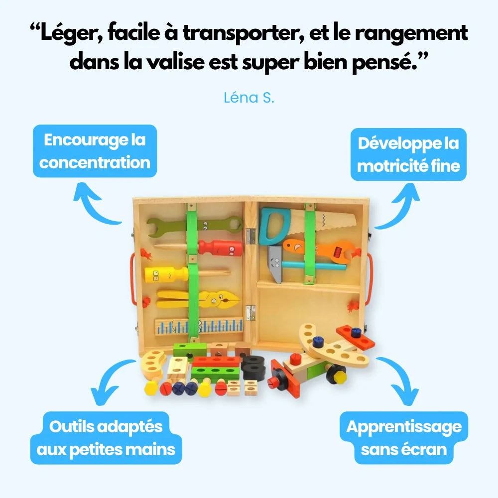 Malette de bricolage pour enfant
