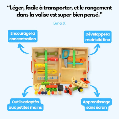 Malette de bricolage pour enfant