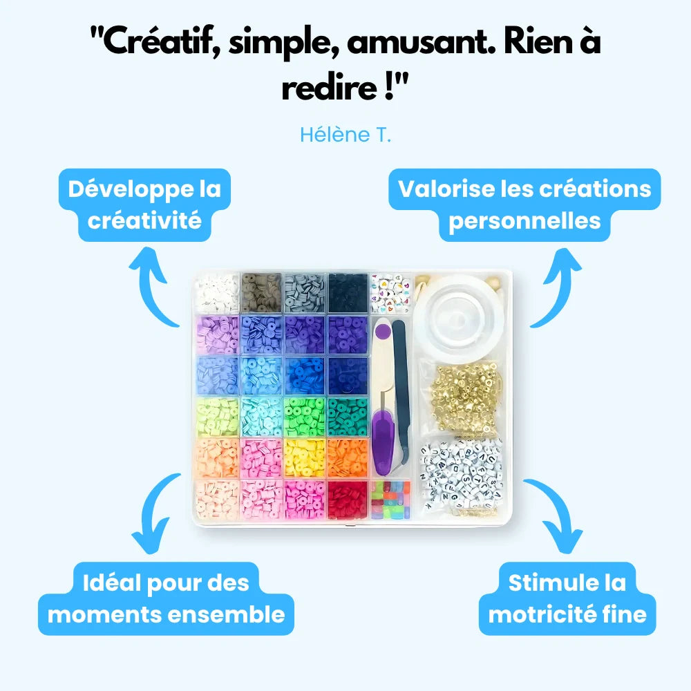 CréatiKids™ - Kit de création de bijoux