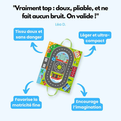 Circuit Voitures en Tissu