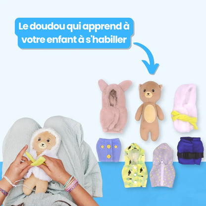 MiniNours - Le petit doudou à habiller