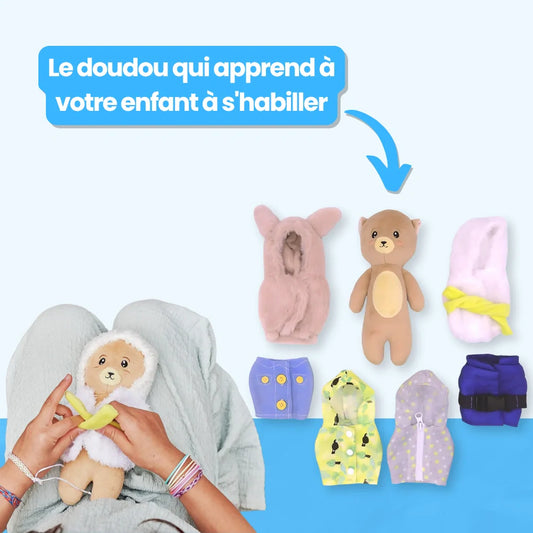 MiniNours - Le petit doudou à habiller