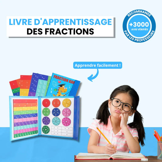 Livre d'apprentissage des fractions