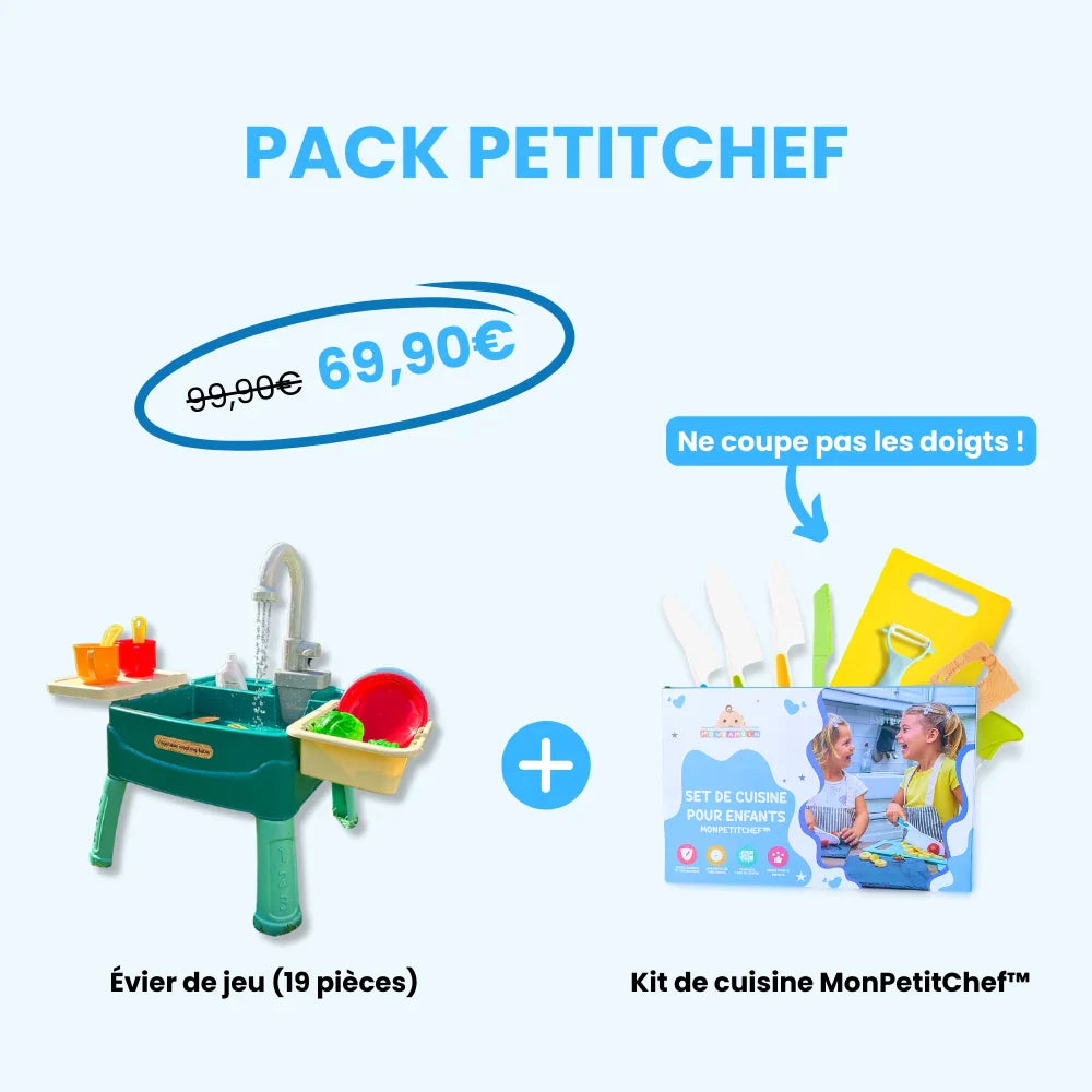 Évier de jeu pour enfants