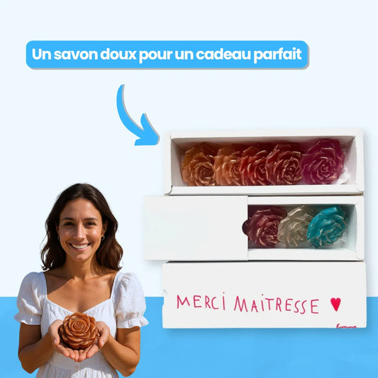 Kit de savons merci maitresse
