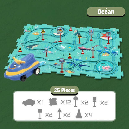 KiddyTrack™ - Circuit Puzzle
