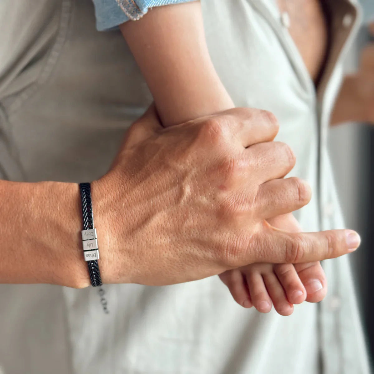 Bracelet de famille personnalisé